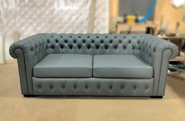 sofa cuero 2 cuerpos